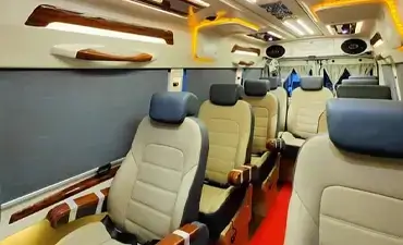14 Seater Luxury Maharaja Tempo Traveller